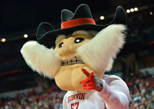 Hey Reb! on the football sideline